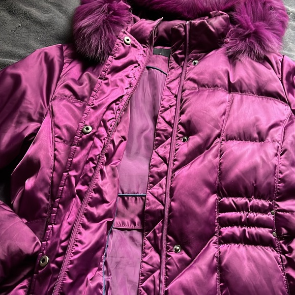 Utex Purple Winter Puffer Jacket - Picture 4 of 13
